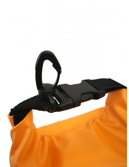 Waterproof bag/backpack waterproof | Ideal for Trekking, Fishing, Navigation, Climbing, Surfing, Paddle Surfing... (Orange 2 L)