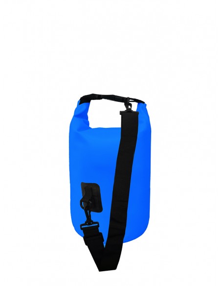 Waterproof bag/backpack waterproof | Ideal for Trekking, Fishing, Navigation, Climbing, Surfing, Paddle Surfing... (Blue 5 L)