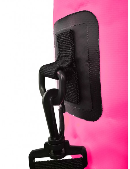 Bolsa/Mochila agua estanca Waterproof  | Ideal para Trekking, Pesca, Navegación, Escalada, Surf, Pádel Surf... (Rosa 10 L)