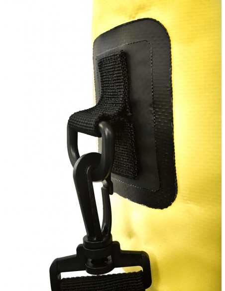 Bolsa/Mochila agua estanca Waterproof  | Ideal para Trekking, Pesca, Navegación, Escalada, Surf, Pádel Surf... (Amarilla 10 L)