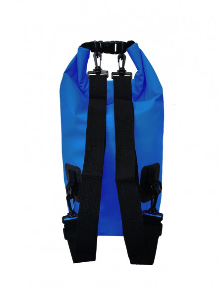 Bolsa/Mochila agua estanca Waterproof  | Ideal para Trekking, Pesca, Navegación, Escalada, Surf, Pádel Surf... (Azul 20 L)