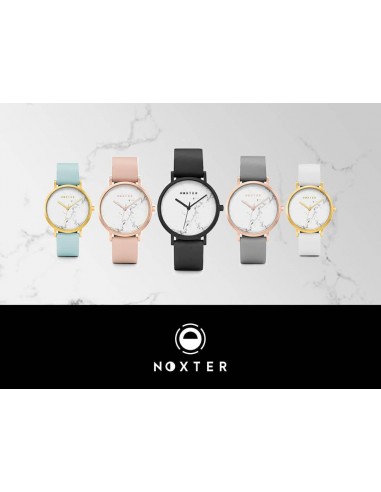 NOXTER Coron White Marmol watch