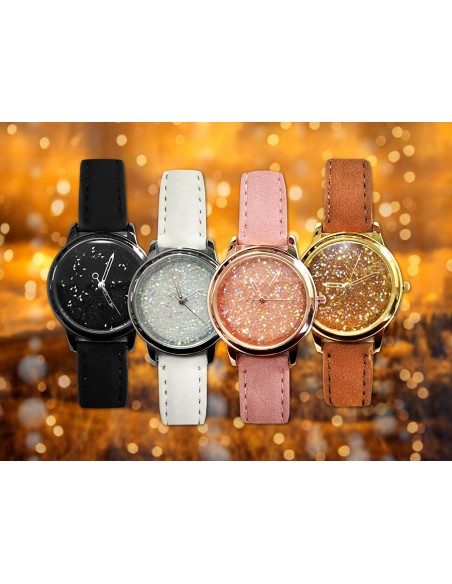 Reloj SSK TIME marrón Colección Bright Skin