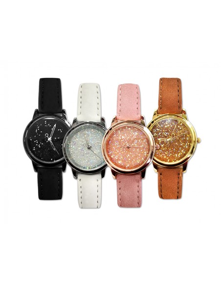 Reloj SSK TIME marrón Colección Bright Skin