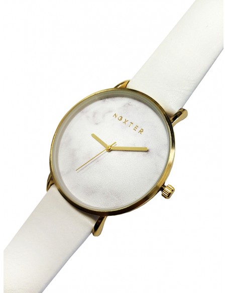Reloj NOXTER Coron White Marmol