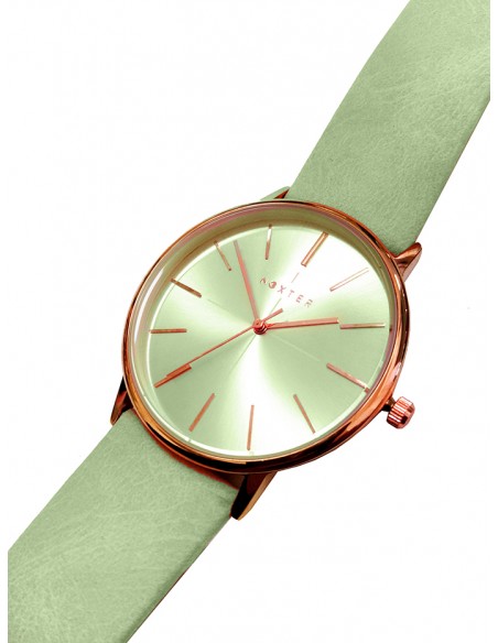 Reloj Noxter Coconut Green esfera metalizada