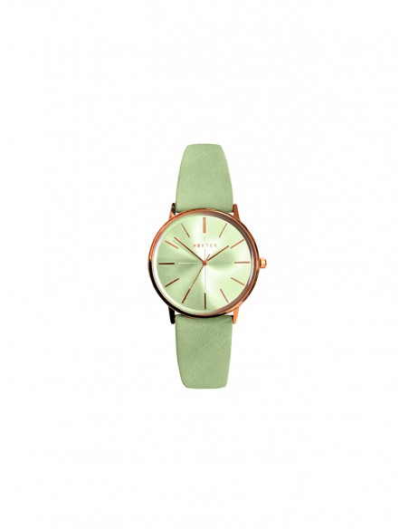 Reloj Noxter Coconut Green esfera metalizada