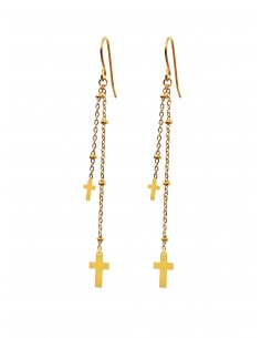 Pendientes de mujer dorado...