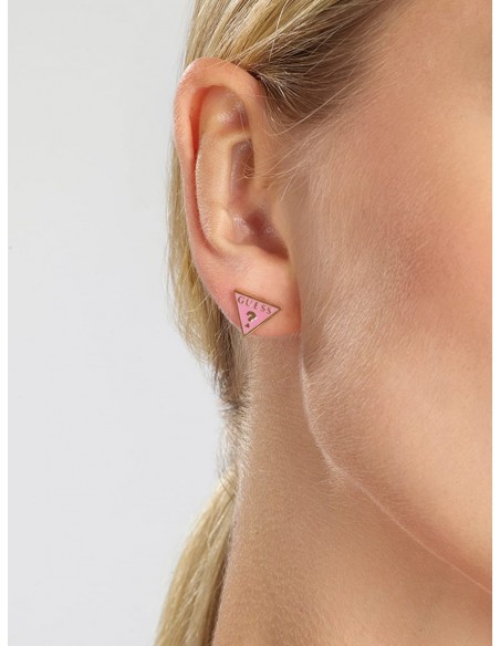 BRINCOS TRIÂNGULOS GUESS JEWELLERY | COLEÇÃO DREAM&LOVE UBE 70121