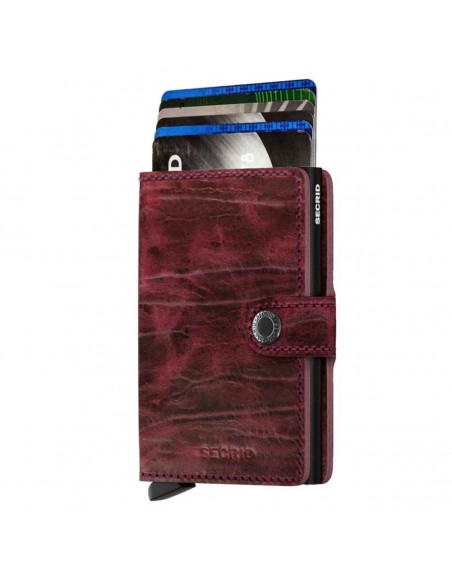 SECRID Cartera Miniwallet Dutch Martin Bordeaux