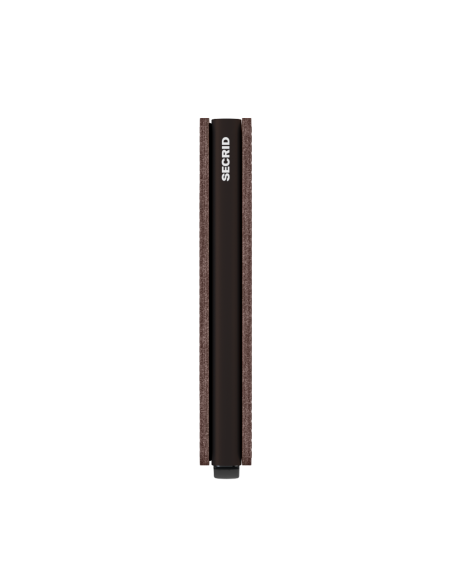 SECRID Cartera Slimwallet Veg Espresso Brown