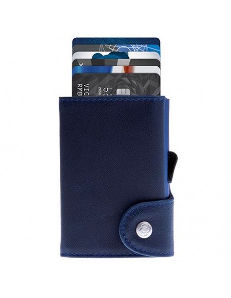 C' SECURE Tarjetero Single Wallet /Cardholder Navy