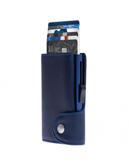 C' SECURE Tarjetero Single Wallet /Cardholder Navy