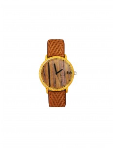 SSK TIME Reloj Bambú correa...