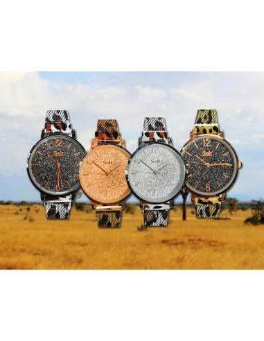 Reloj SSK TIME correa blanca esfera...