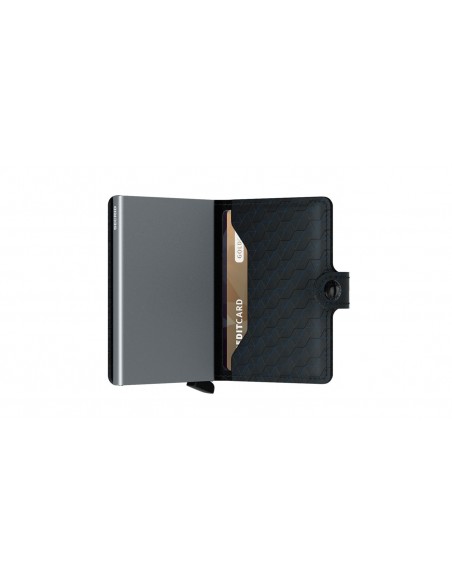 SECRID Miniwallet OPTICAL BLACK-TITANIUM