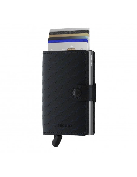 SECRID Miniwallet OPTICAL BLACK-TITANIUM