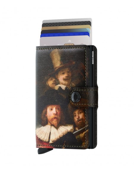 SECRID Miniwallet Art Collection Night Watch (Ronda de noche)