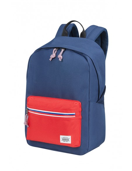AMERICAN TOURISTER MOCHILA UPBEAT BACKPACK ZIP NAVY RED
