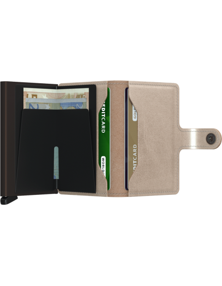 SECRID Cartera Miniwallet Champagne Brown