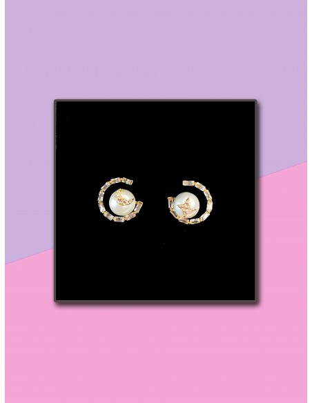 EARRINGS SSK STYLE PL204-12GD