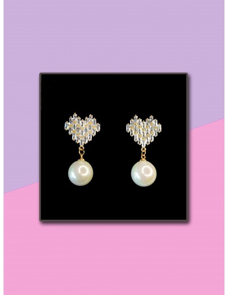 EARRINGS SSK STYLE PL204-12GD