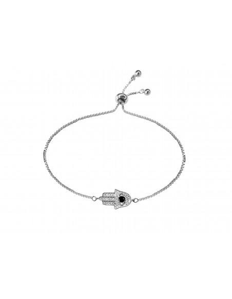 SSK STYLE SHINY BRACELET  SILVER HAND
