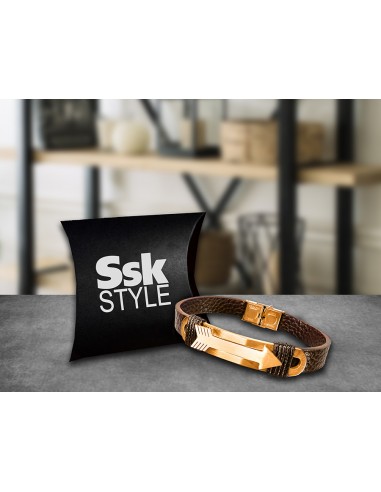 SSK STYLE BRACELET ROSE GOLD METAL...