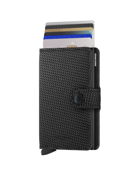 SECRID Cartera Miniwallet Carbon Black