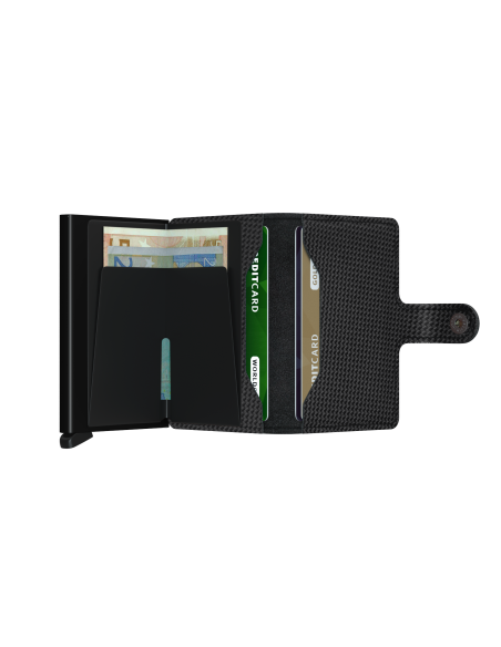 SECRID Cartera Miniwallet Carbon Black