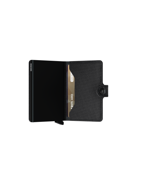 SECRID Cartera Miniwallet Carbon Black