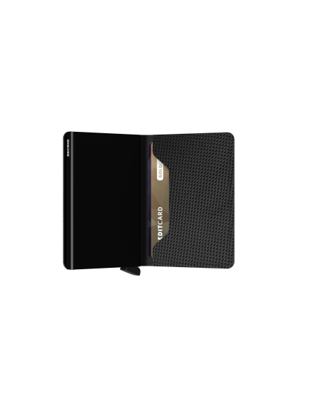 SECRID Cartera Slimwallet Carbon Black