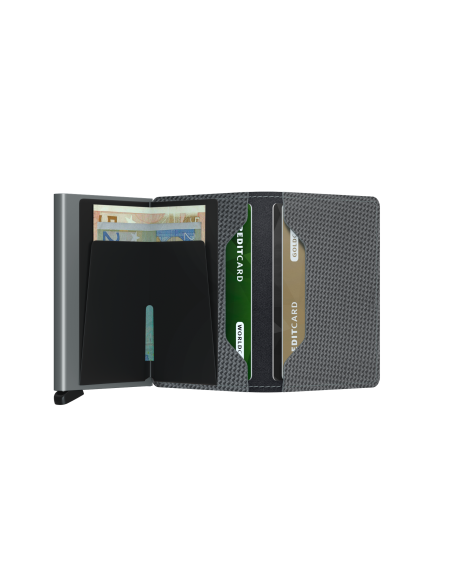 SECRID Cartera Slimwallet Carbon Cool Grey