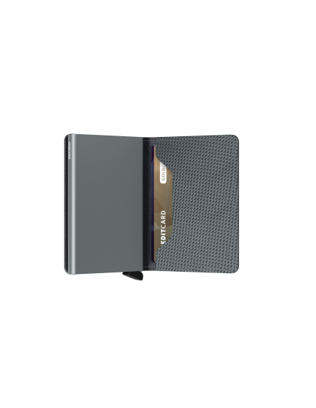 SECRID Cartera Slimwallet Carbon Cool Grey