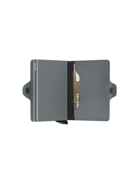SECRID Cartera Twinwallet Carbon Cool Grey
