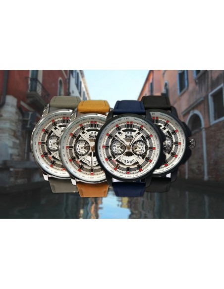 SSK TIME Blue Watch Alan Collection