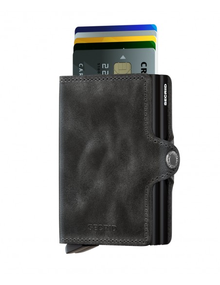 SECRID Cartera Twinwallet Vintage Black