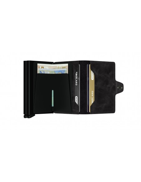 SECRID Cartera Twinwallet Vintage Black