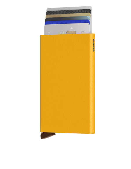SECRID Tarjetero Cardprotector Powder Amarillo Ochre