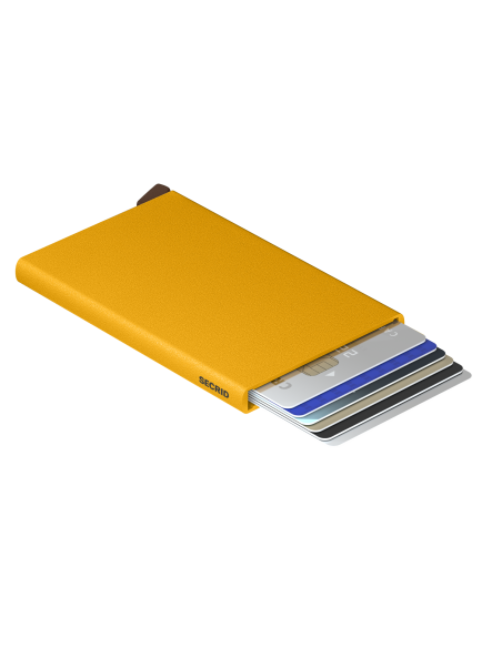 SECRID Tarjetero Cardprotector Powder Amarillo Ochre