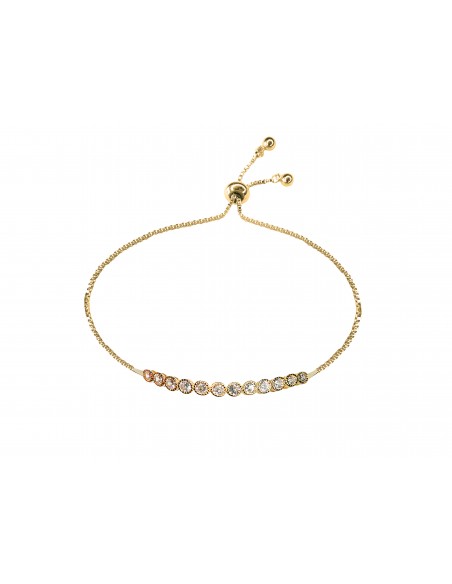 SSK STYLE SHINY BRACELET WITH GOLDEN BEADS