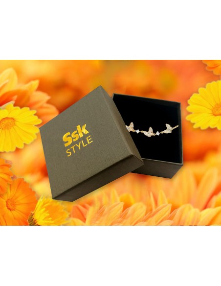 SSK STYLE SHINY GOLDEN BUTTERFLIES BRACELET