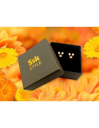PENDIENTES SSK STYLE DORADOS...