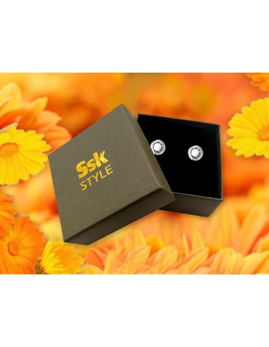 PENDIENTES SSK STYLE PLATEADOS...