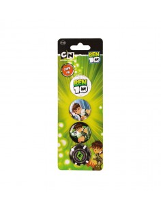 PACK DE 4 PINS BEN10
