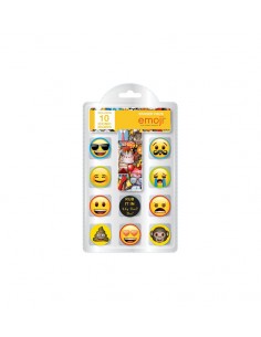 PACK 10 GOMAS DE BORRAR EMOJIS