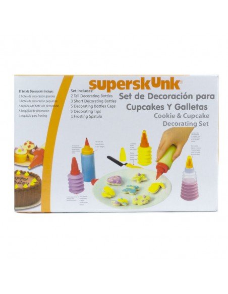 CONJUNTO DE DECORAÇÃO DE CUPCAKES E BISCOITOS