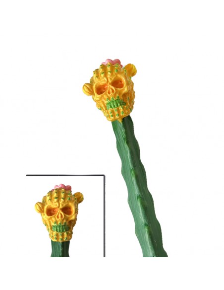BOLÍGRAFO CACTUS CALAVERA AMARILLO