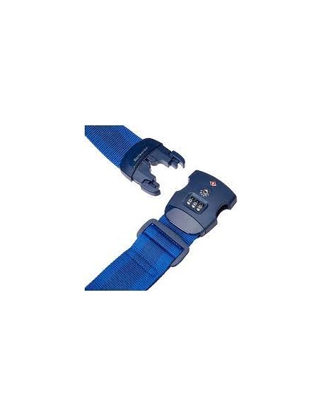 Samsonite Travel Accessory | Luggage strap with TSA lock 50 mm | Blue