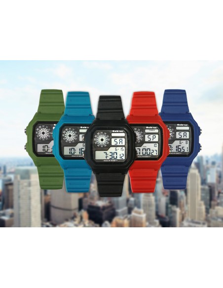 copy of SSK TIME Reloj Gratio correa negra + caja negra